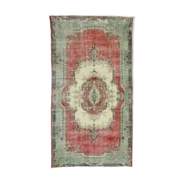 Anatolian handmade vintage rug 313 cm x 168 cm