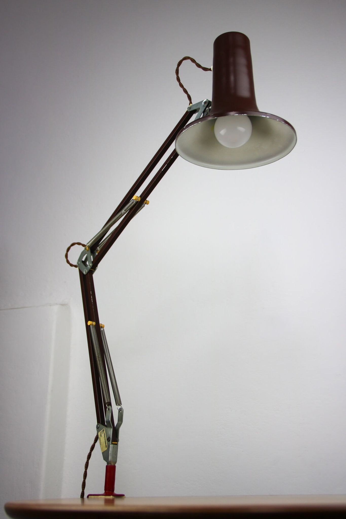 Lampe de table réglable Achitect par Sijaj, années 1970