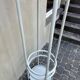 Joe Colombo design coat stand with umbrella holder, space age
