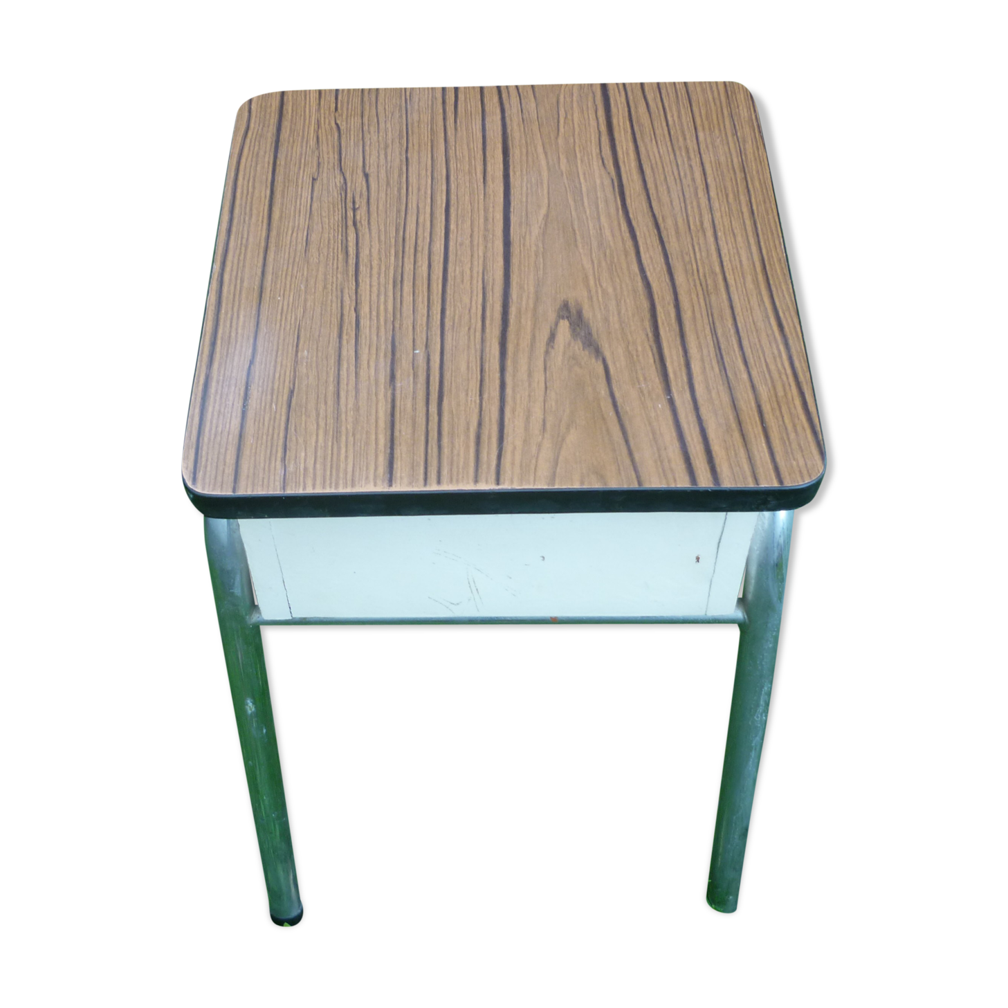 Brown Formica chest set