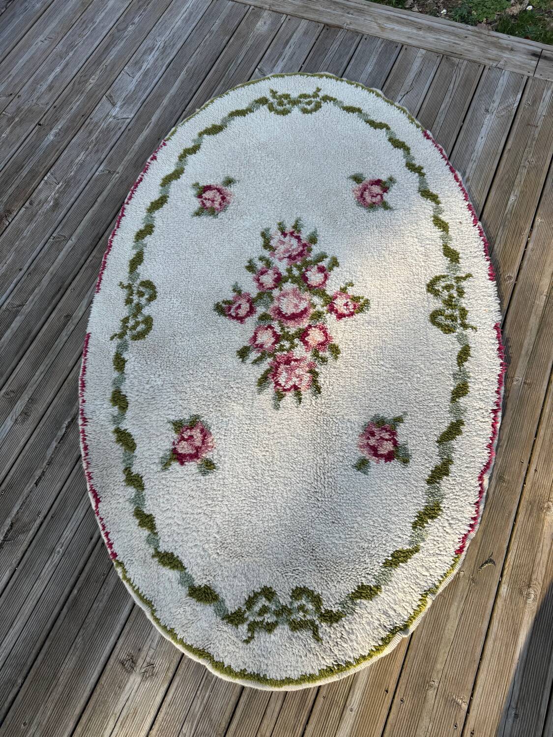Vintage wool rug