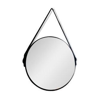 Miroir corde noire 53cm