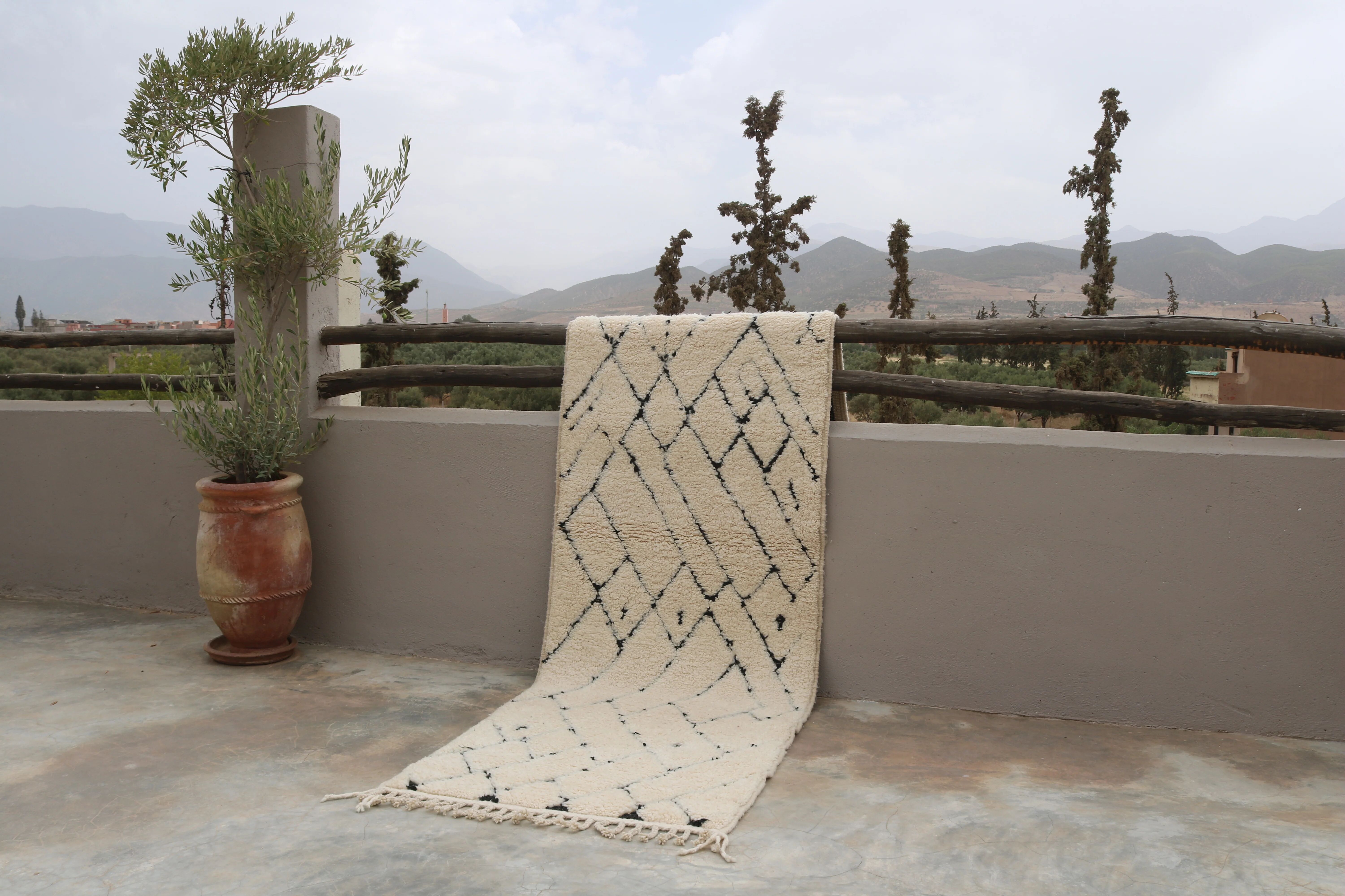 Tapis Beni Ouarain, 320 x 95 cm - R325