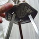 Lustre hanging cas for art deco pine apple