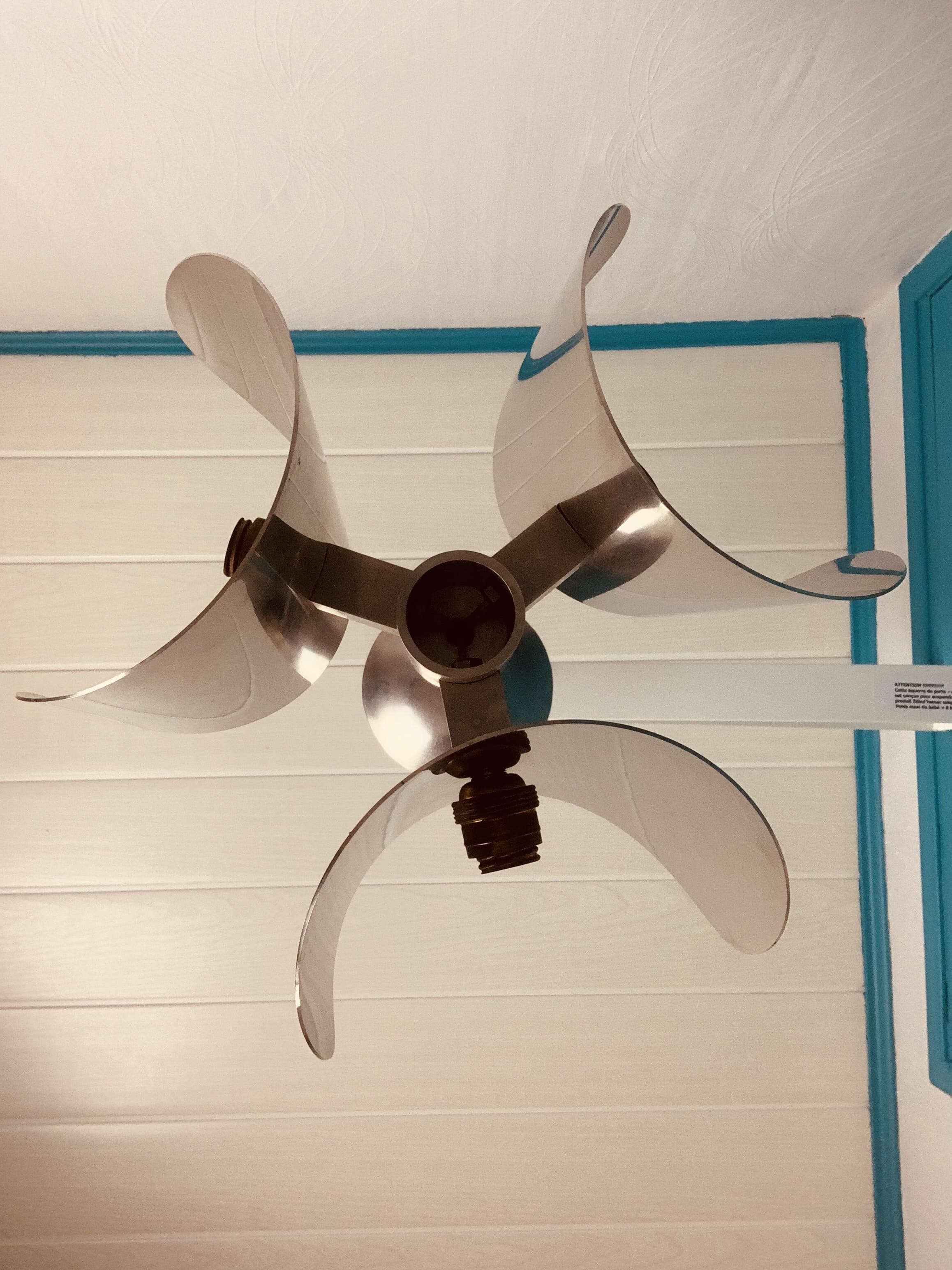 Space Age Chrome Chandelier - 3 Lights