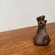 Organic studio pottery vase in mid-century style by Montanus & Remy, Germany, 1960s.