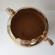 Art deco metal vase signed luxium france