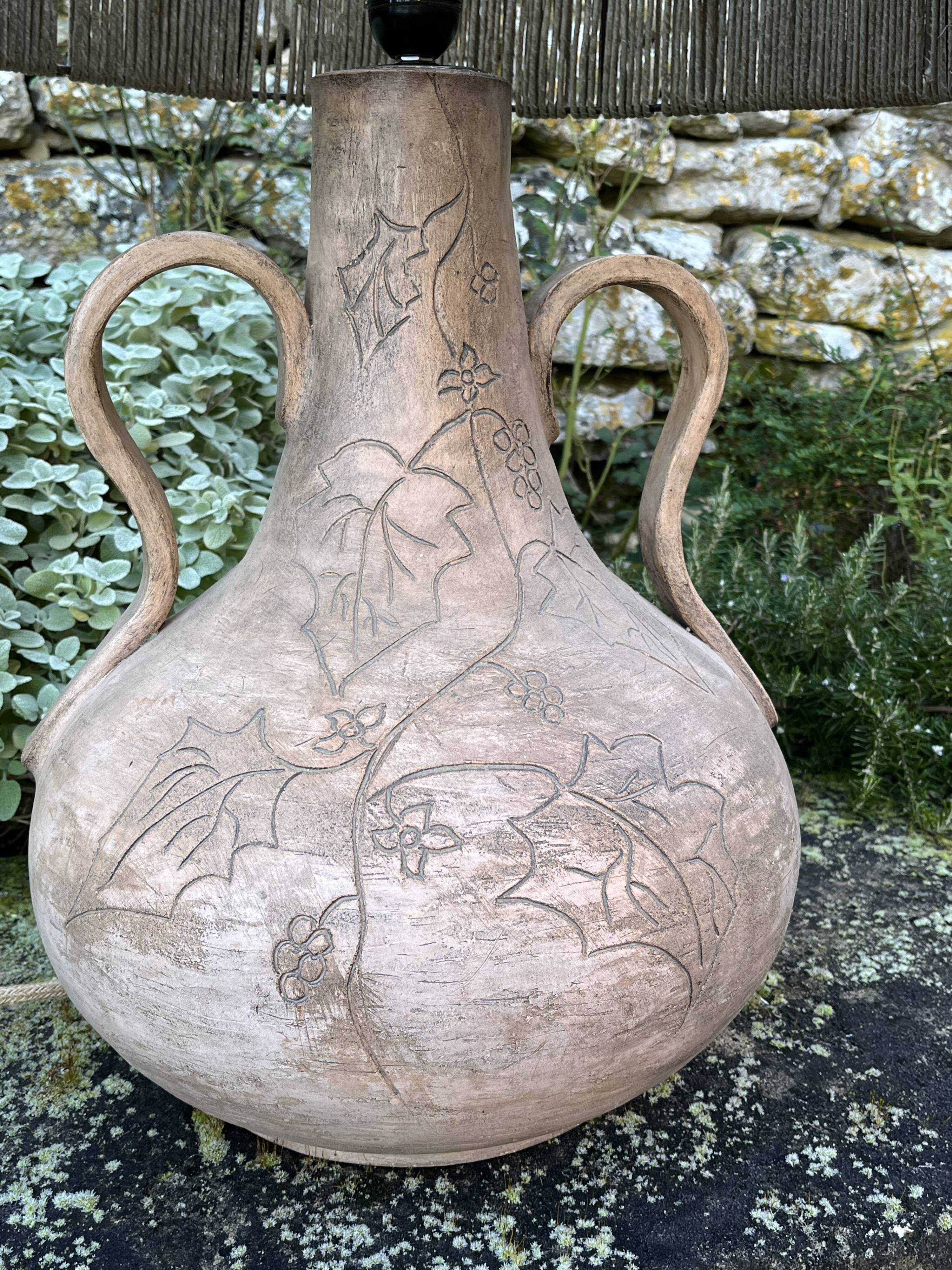 Vintage ceramic lamp