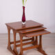 Teak pull out tables by V. Wilkins for G-Plan, 1970s