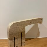 Travertine giraffe, Fratelli Mannelli, Italy, 1970s