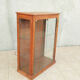 Vintage walnut showcase