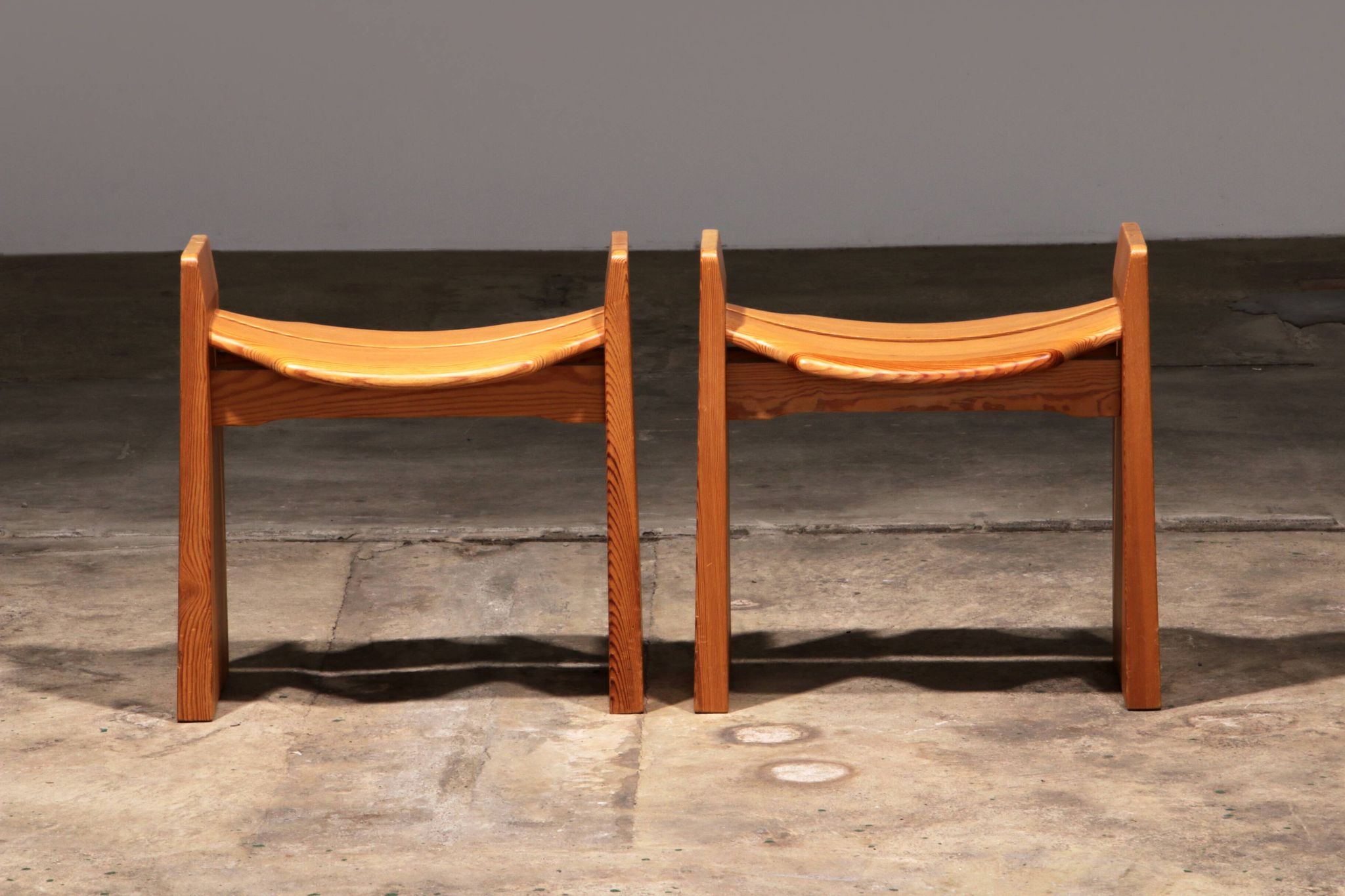 Gilbert Marklund Wooden Stools Jonte - Scandinavian Design