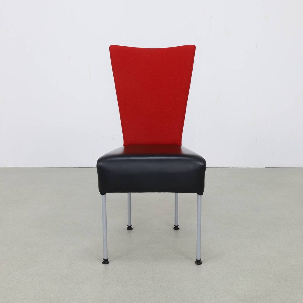4x Postmodern Dining Chair in two tone, 1980s