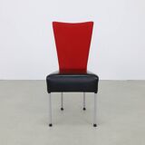 4x Postmodern Dining Chair in two tone, 1980s