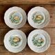 4 Limoges porcelain cheese plates “Wild Lier”