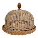 Tray and its vintage wicker bell