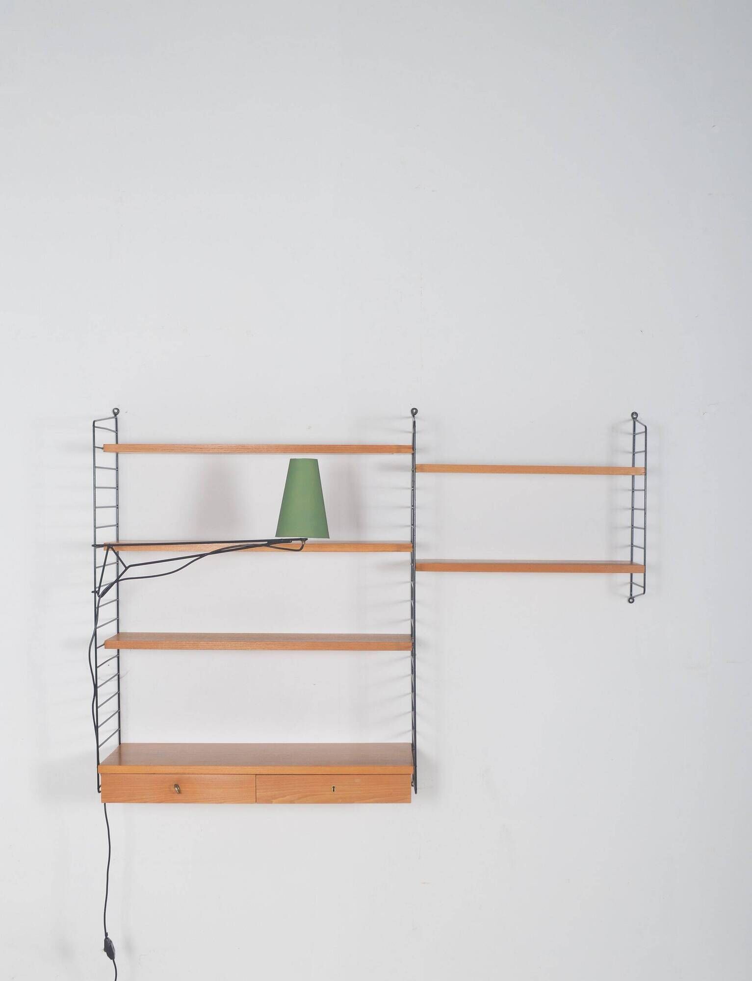 Swedish wall unit designed by Kasja & Nils Nisse Strinning, 1950s
