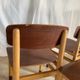 Quatre chaises basses Kvetny et Sonners Stolefabrik Danemark 1960