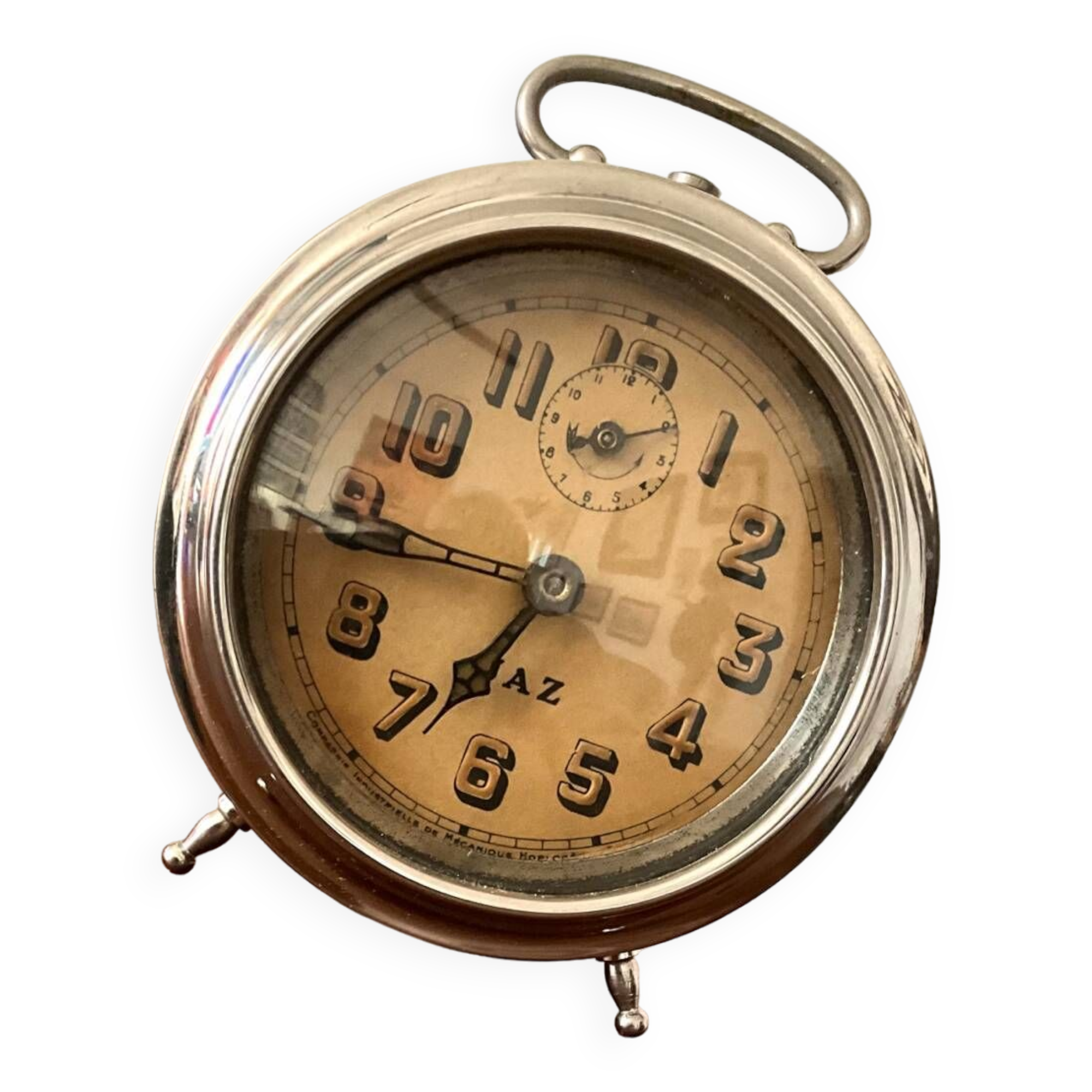 JAZ art deco alarm clock 1926