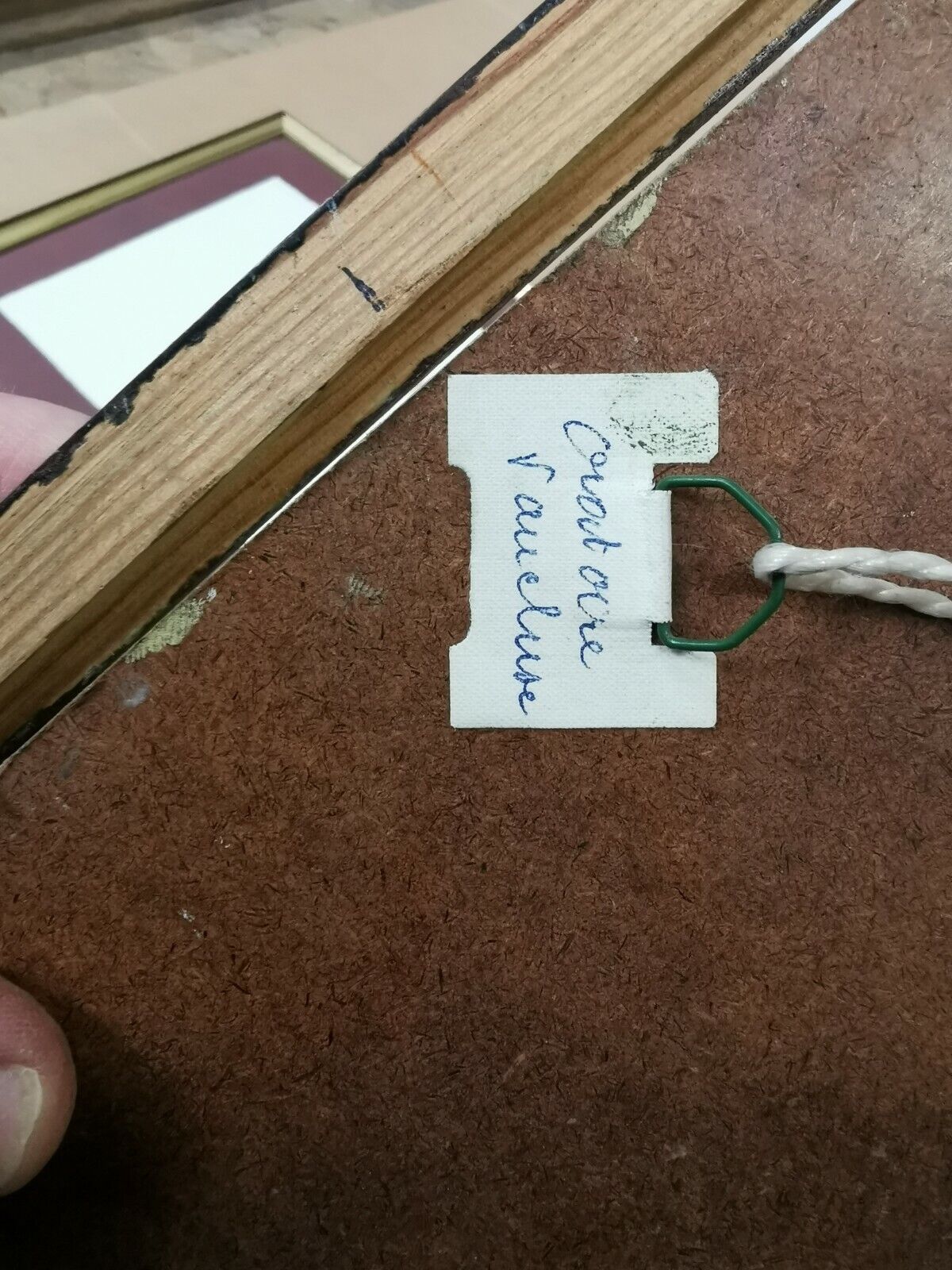 Oil painting Lacroix Vaucluse