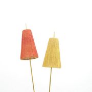Floor lamp with brass base, 1950s