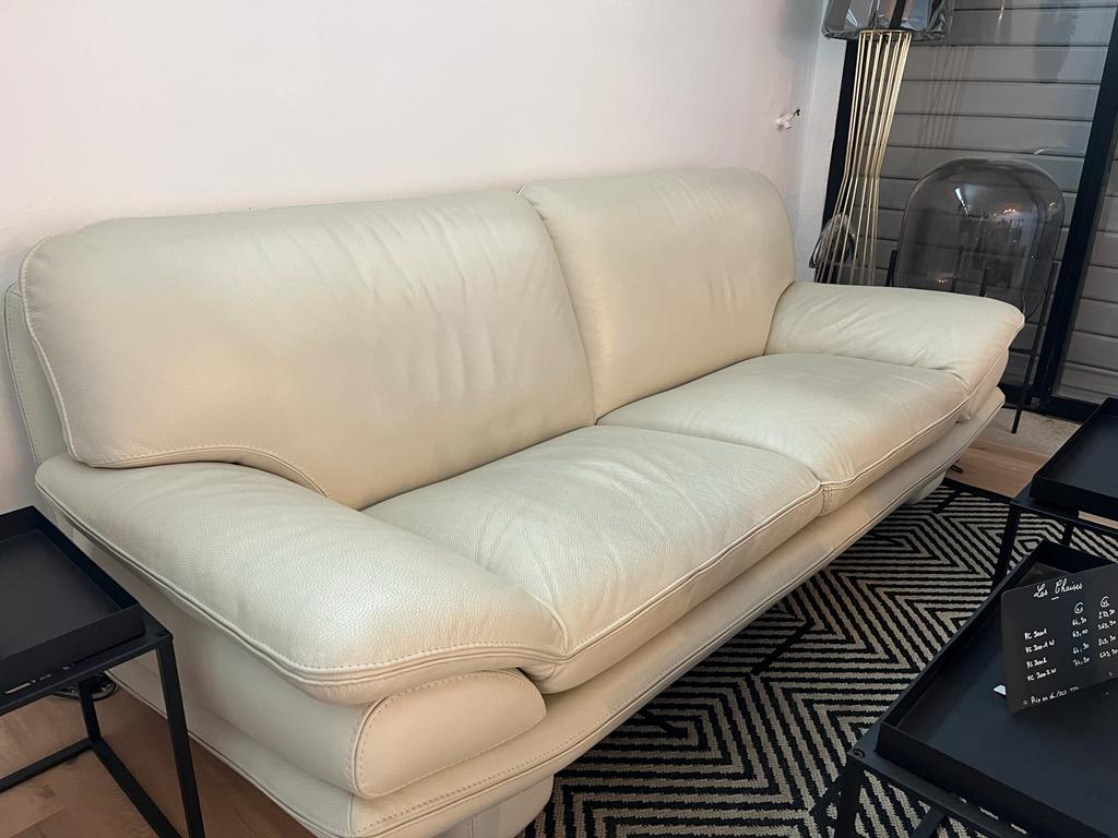 3 seater leather sofa