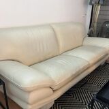 3 seater leather sofa