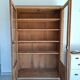 Parisian display cabinet in solid oak