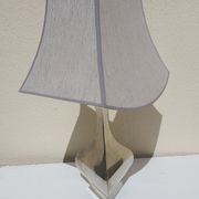 70s stainless steel lamp design