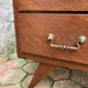 Vintage commode with tapered legs