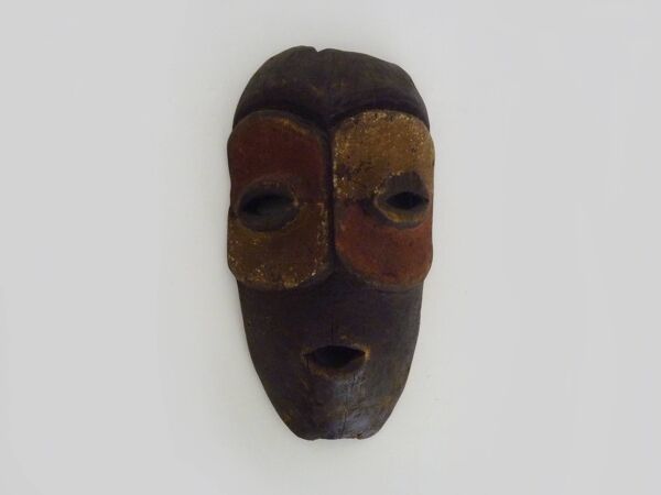 Ancien masque africain kumu rdc congo afrique art tribal africain. années 30 40