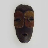 Ancien masque africain kumu rdc congo afrique art tribal africain. années 30 40