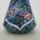 Art nouveau vase signed h gillieron floral decoration in earthenware