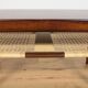 Mid-Century Rosewood & Rattan Coffee Table, 1960s