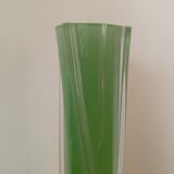 Soliflore en pate de verre 1970
