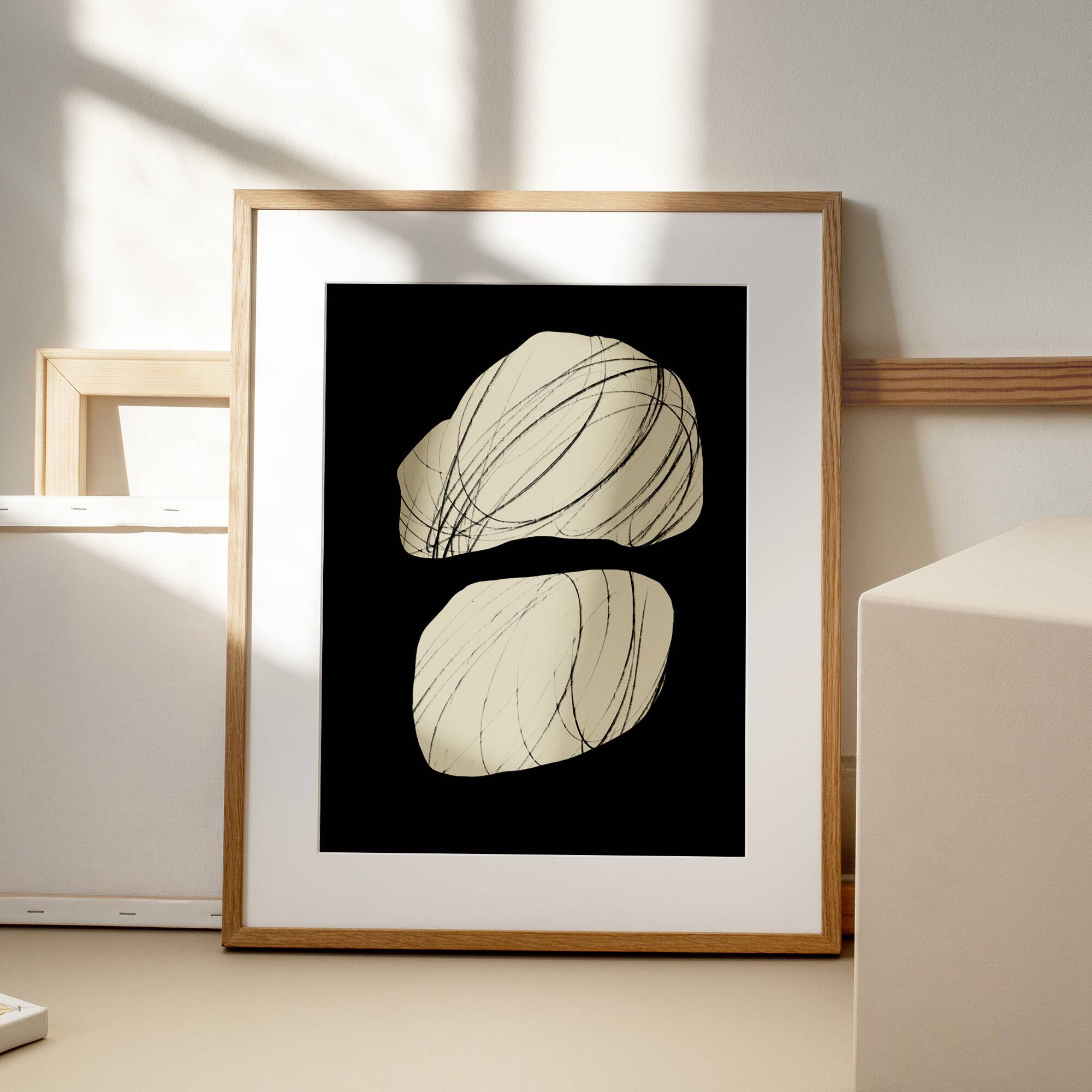 Abstract giclee print, 50x70cm