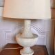 Vintage stone lamp
