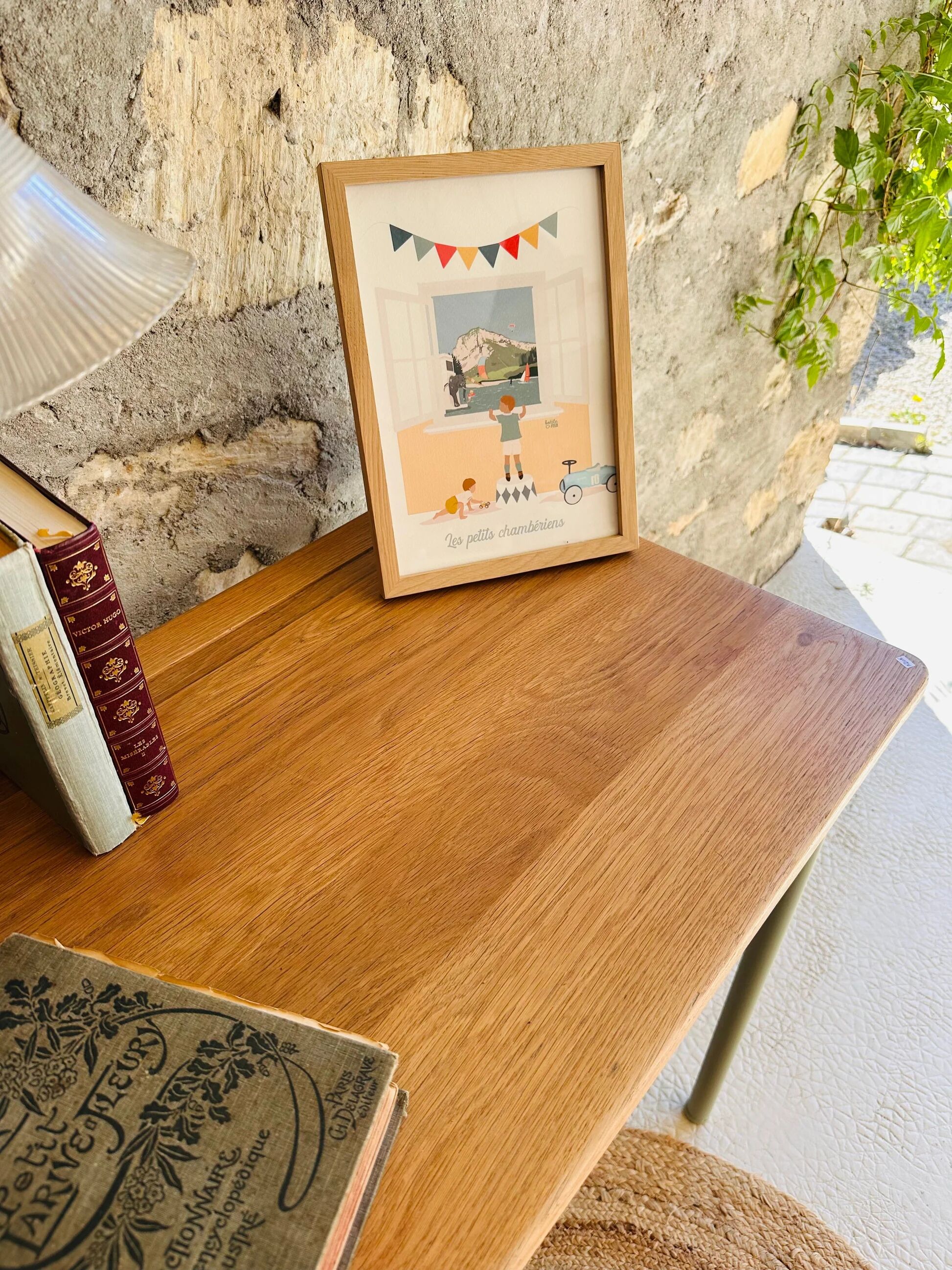 Vintage school desk refurbished