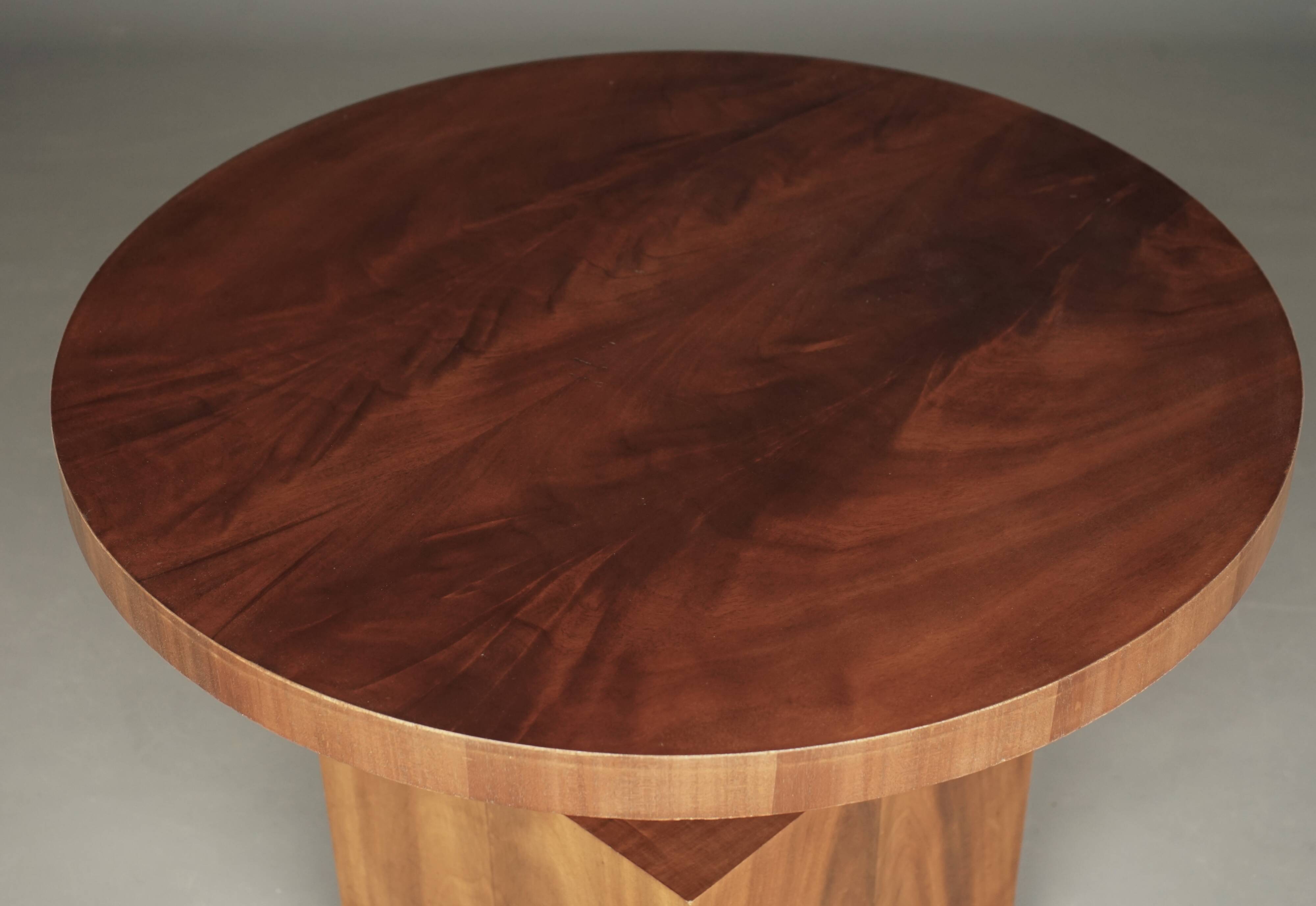 Geometric Art Deco Coffee or Side Table, 1930s