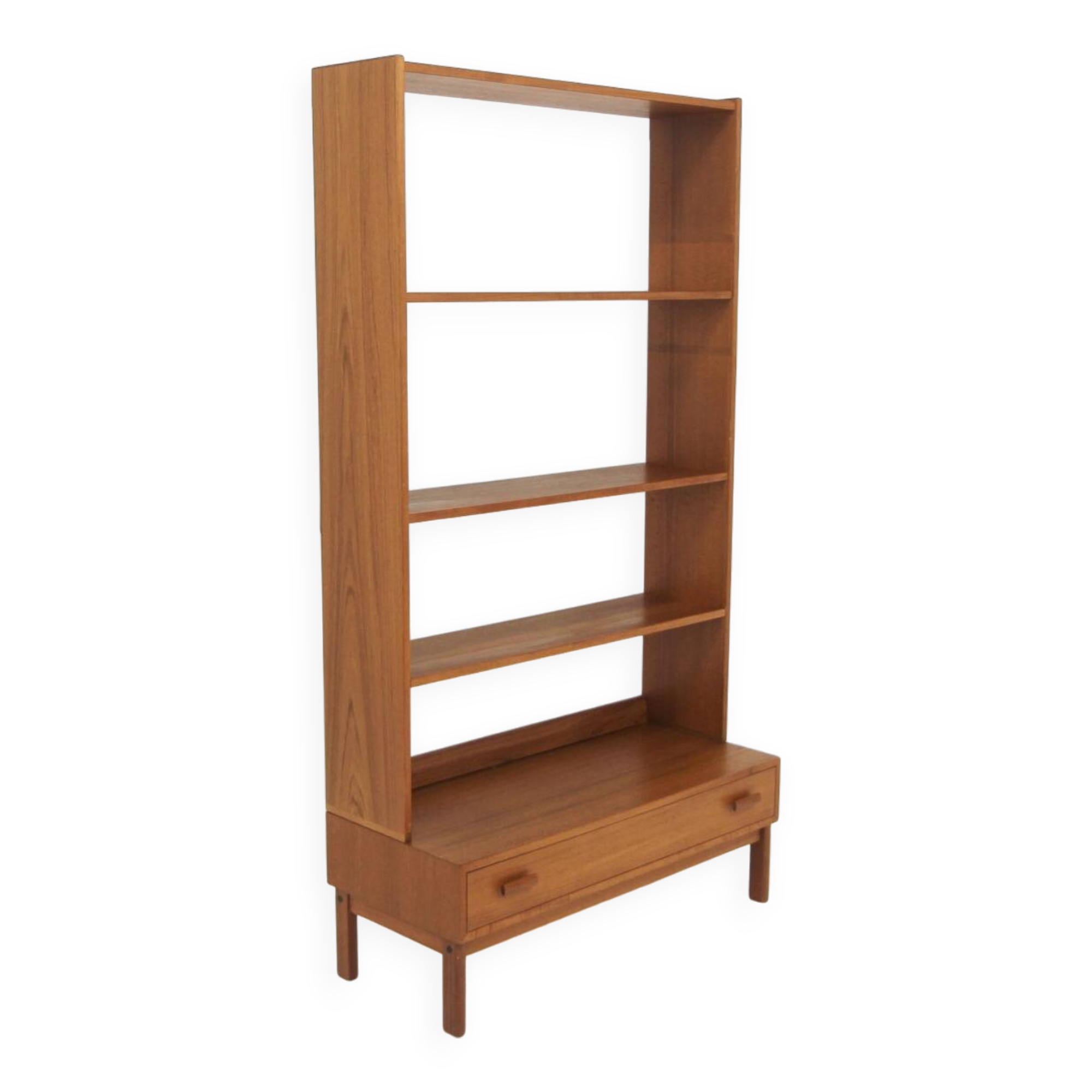 Scandinavian teak bookcase, Sweden, 1960