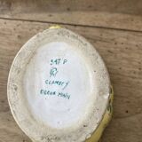 Coupe, cache-pot en faïence