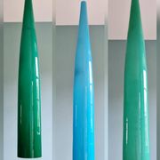 XXL Murano glass suspension in blue, Alessandro Pianon, Vistosi, 1960
