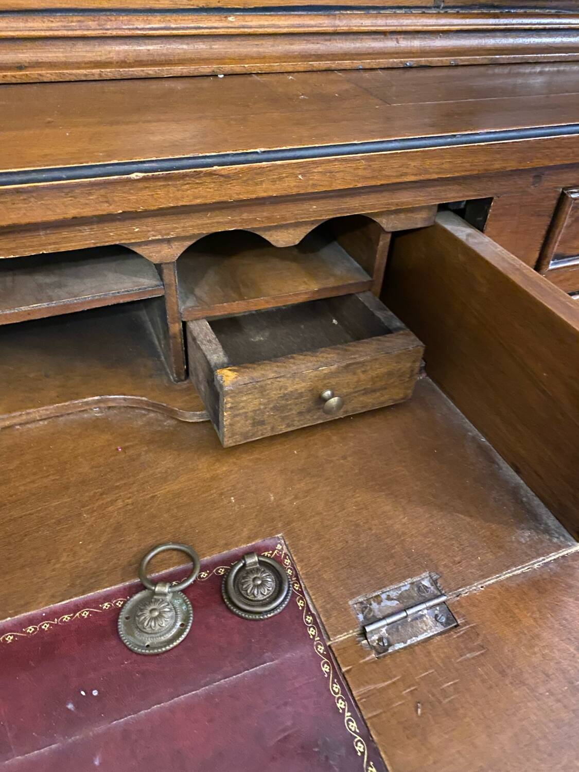 Louis Philippe style display cabinet