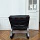 Kengu leather armchair by Elsa & Nordahl Solheim for Rybo Rykken
