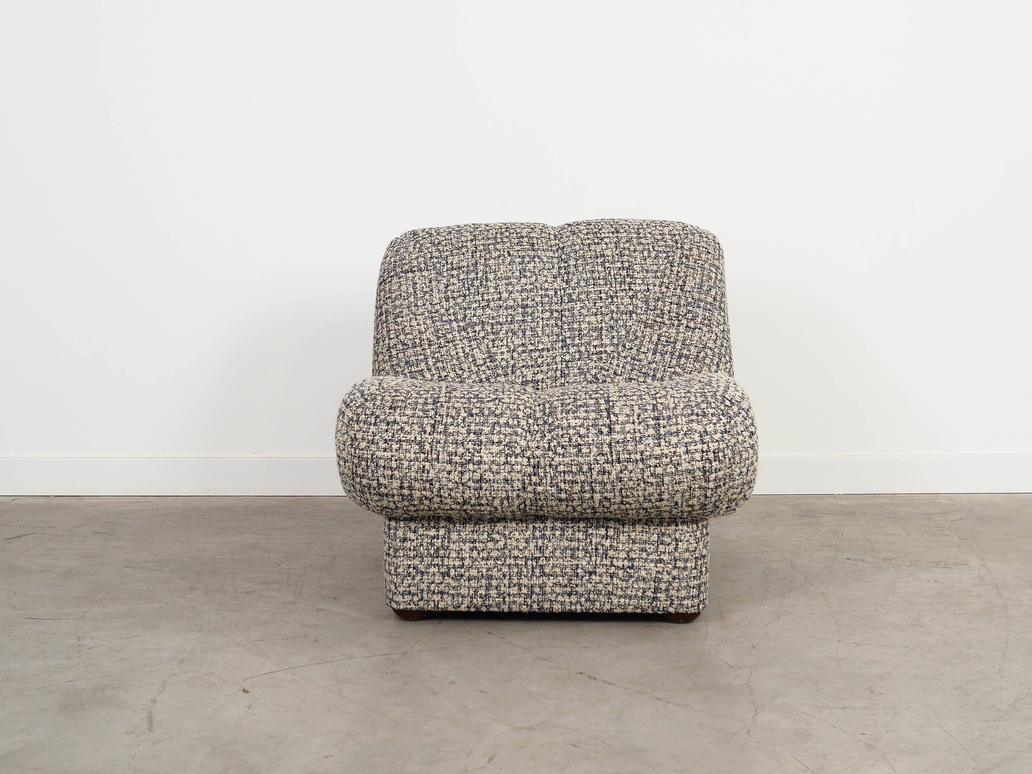 Lounge chair, Italian design, 1970s, made in Italy