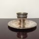 Silver metal egg cup