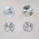 Vintage Space Age UFO Disc Wall Lamps from Targetti Sankey, 1970s, Set of 4