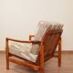 Vintage armchair with cushions, designed by Zenon Bączyk, Poland, 1960s.