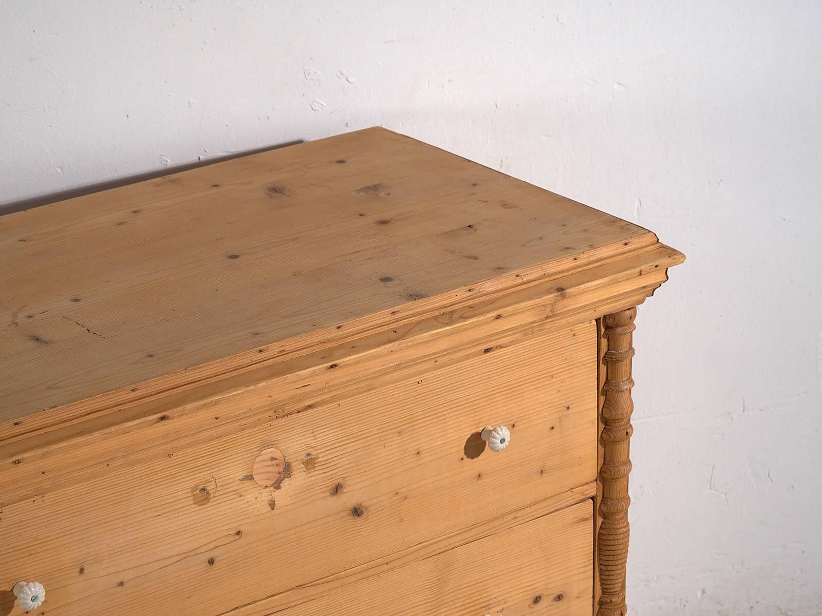 Antique bedroom chest of drawers (circa 1920) #88