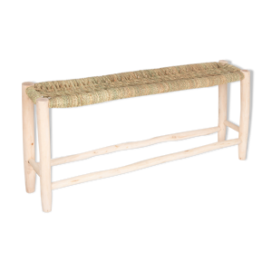 banc étroit en bois
